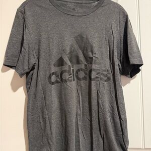 Adidas Men's Dark Gray Tee